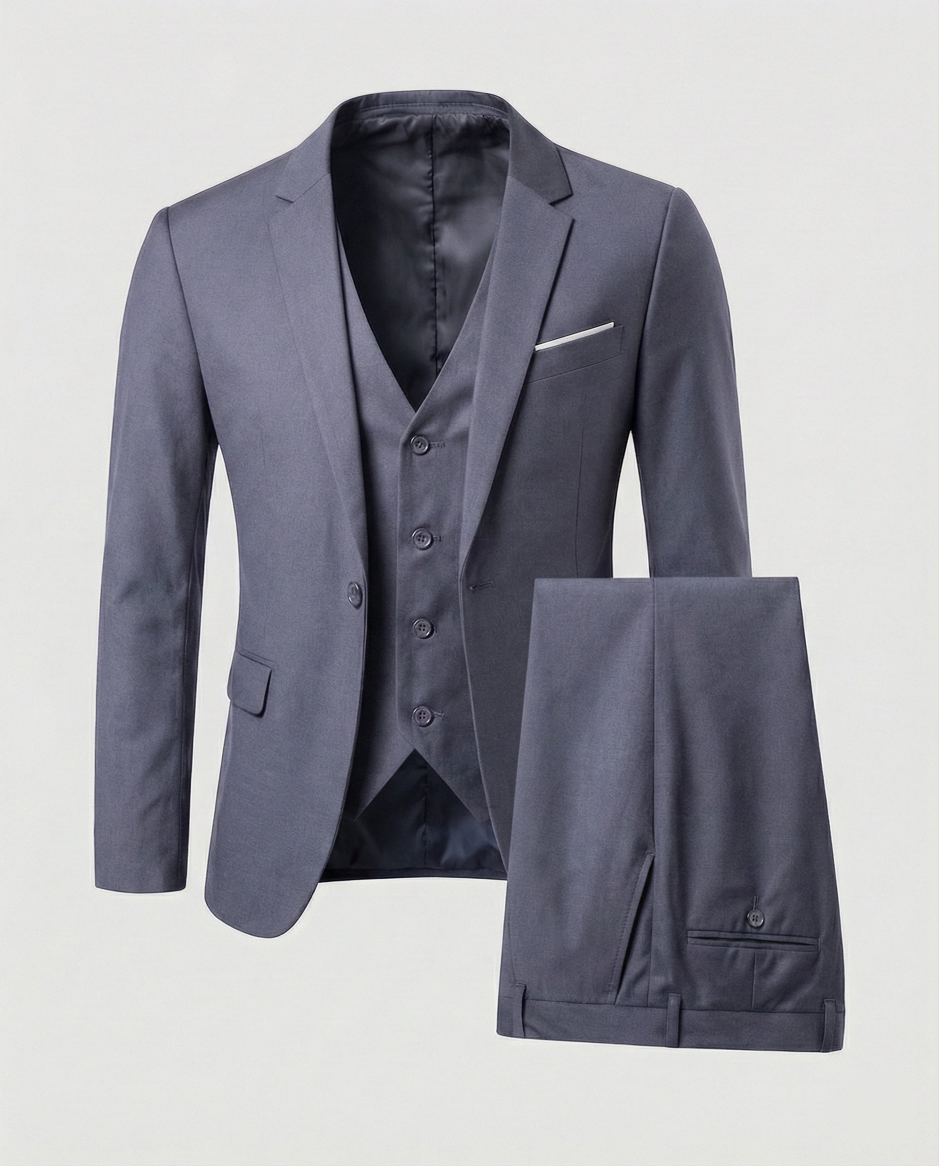 Men's Slim Fit Suit Two-Piece Notch Lapel | Perfect for the Office