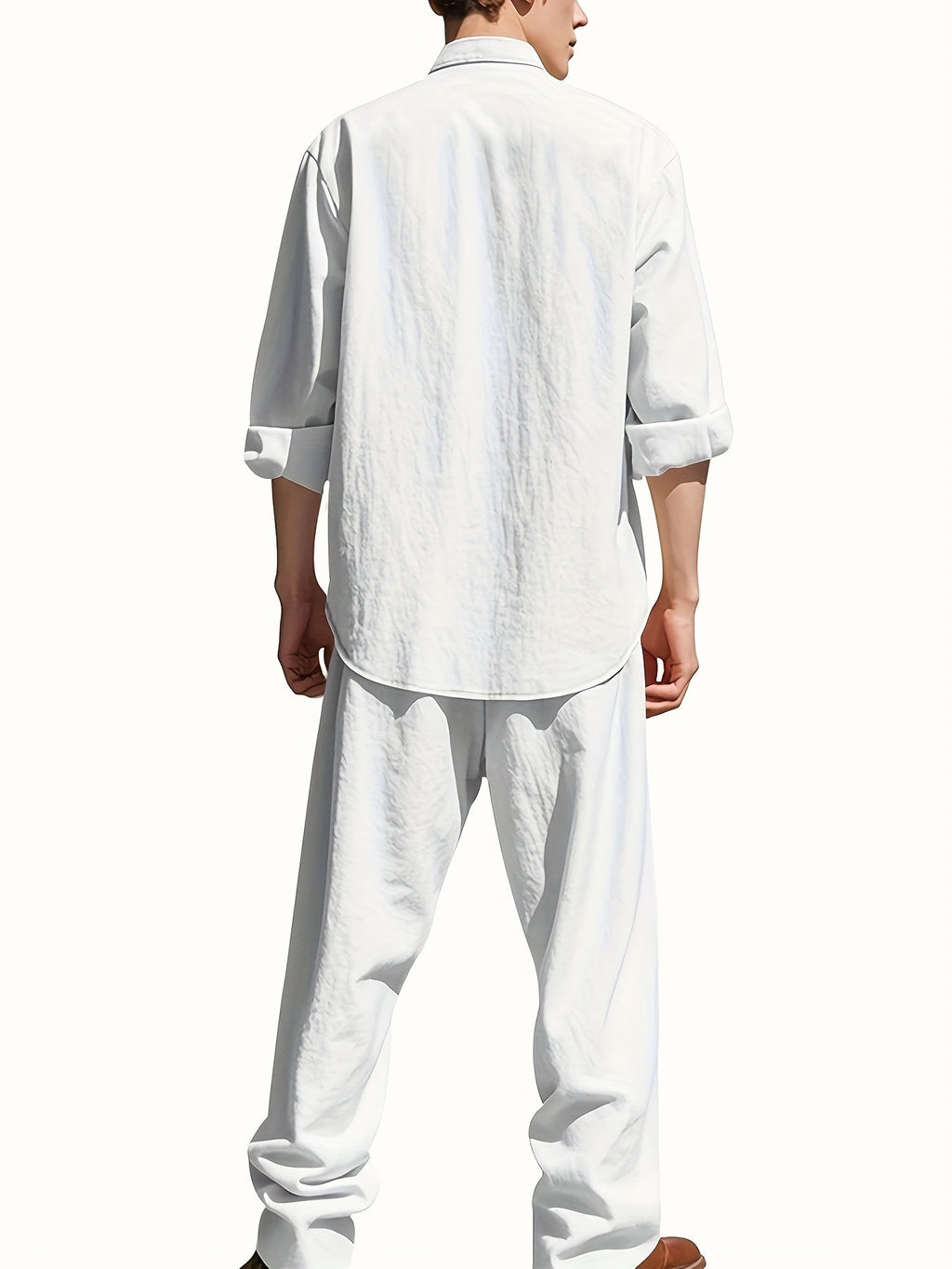 Men's Relaxed Fit Linen Suit | Perfect for Summer