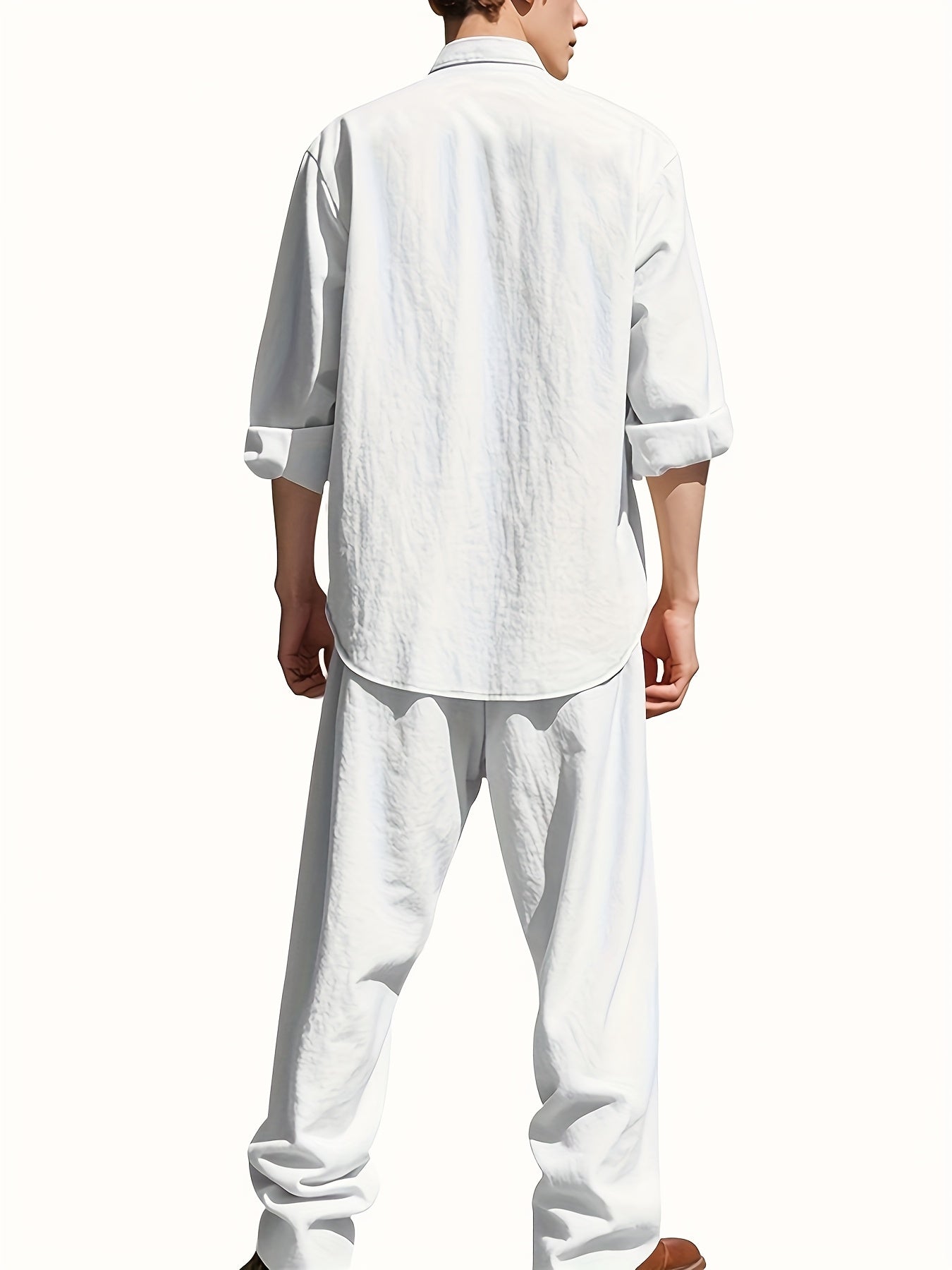 Men's Relaxed Fit Linen Suit | Perfect for Summer