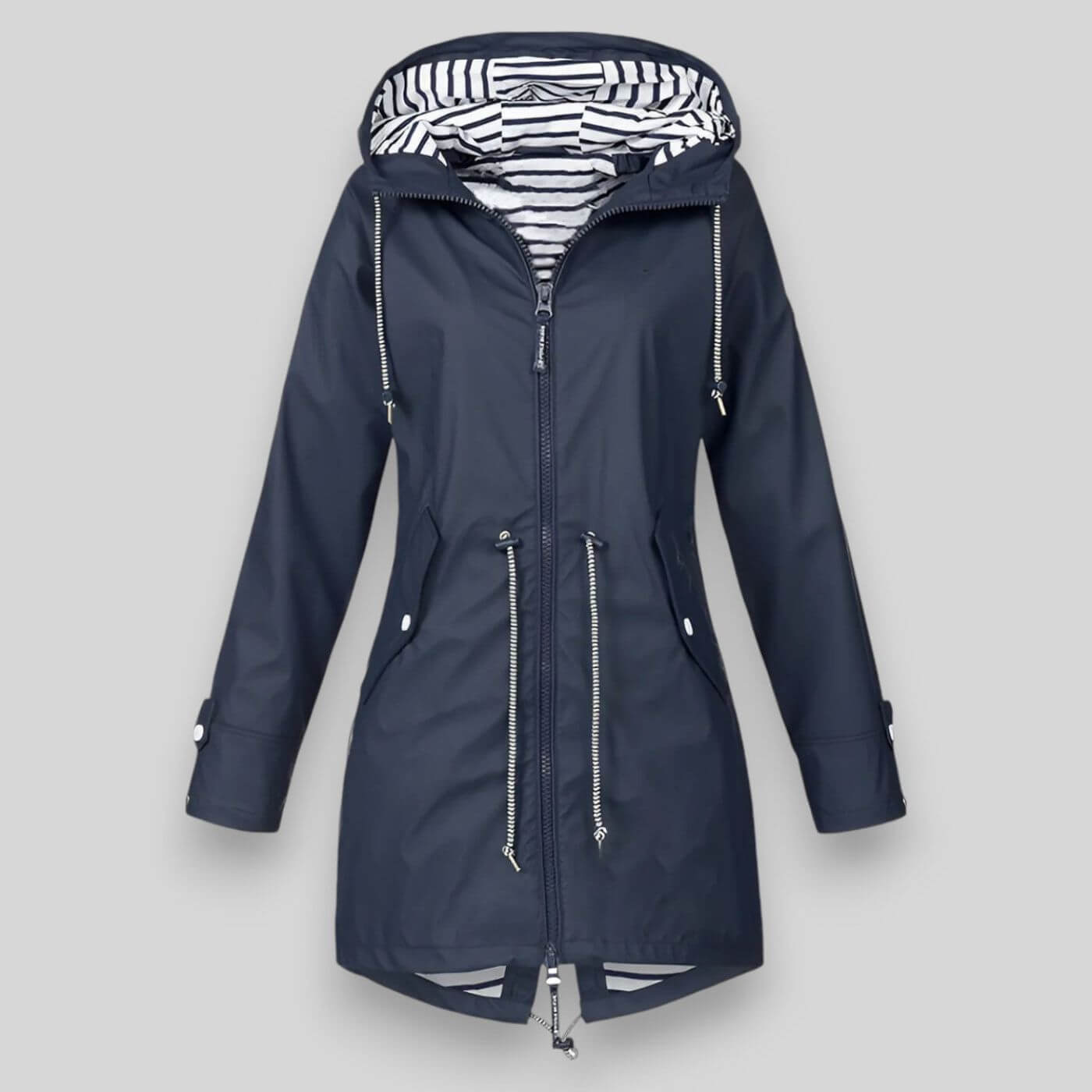 Waterproof Jacket Adjustable Hood for Women