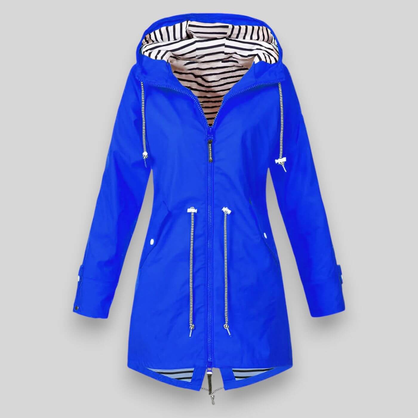 Waterproof Jacket Adjustable Hood for Women