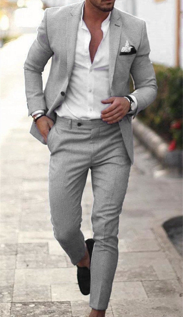 Two-Piece Suit Tailored Fit for Men | Perfect for Business