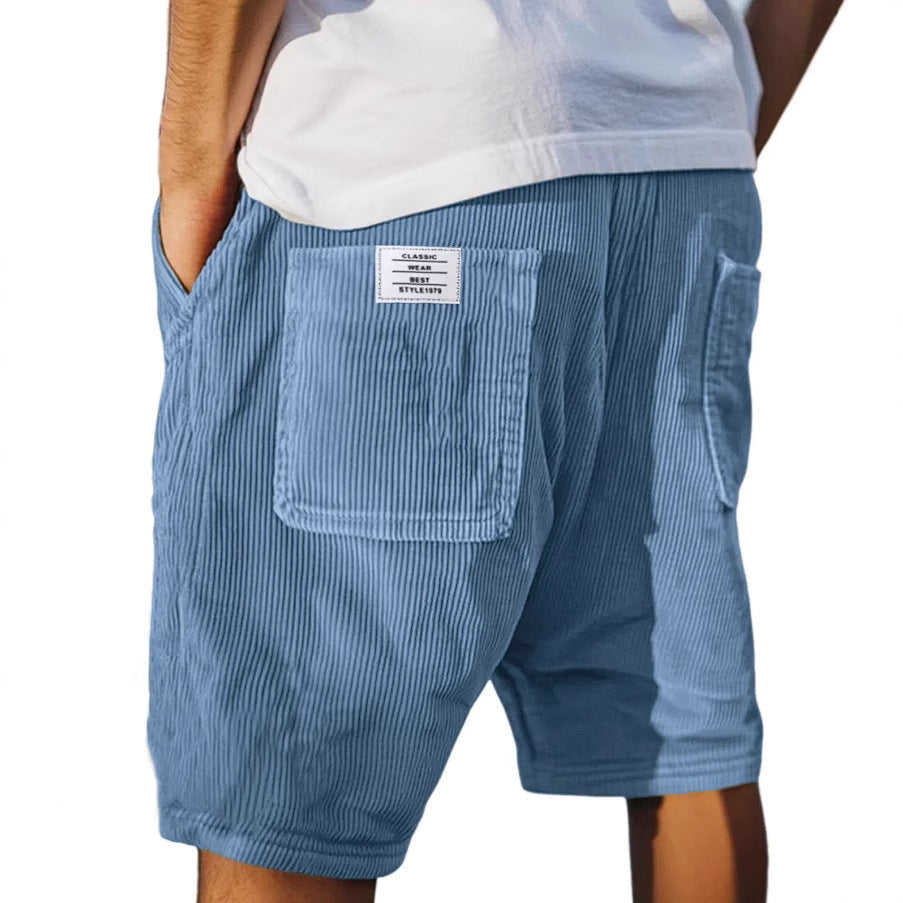 Shorts Corduroy Multi-Pocket for Men