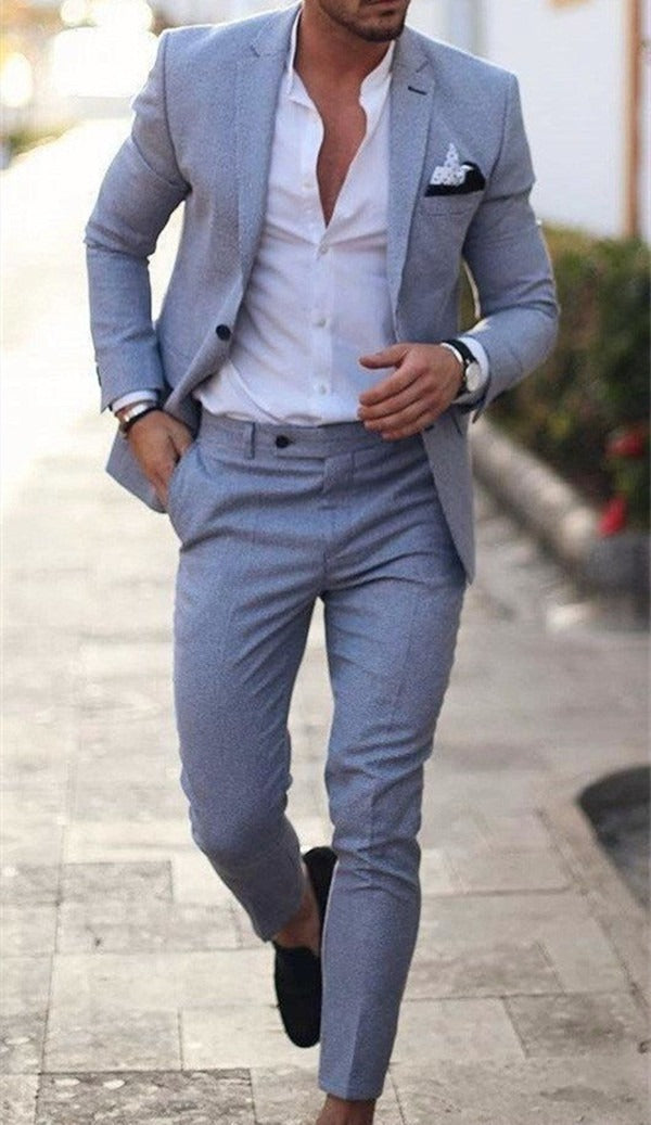Two-Piece Suit Tailored Fit for Men | Perfect for Business