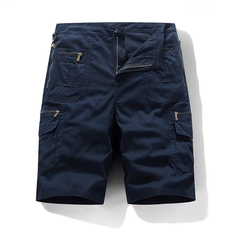 Cargo Shorts Mid-Length Cotton for Men