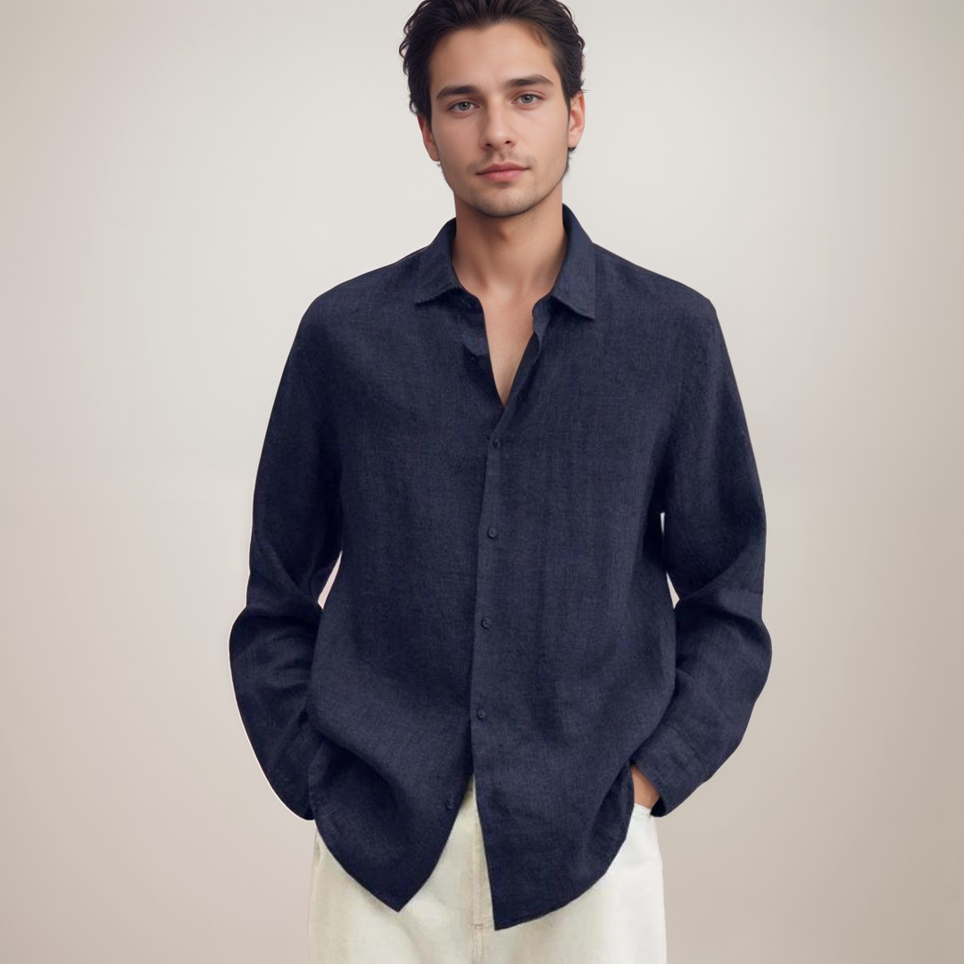 Shirt Breathable Linen for Men