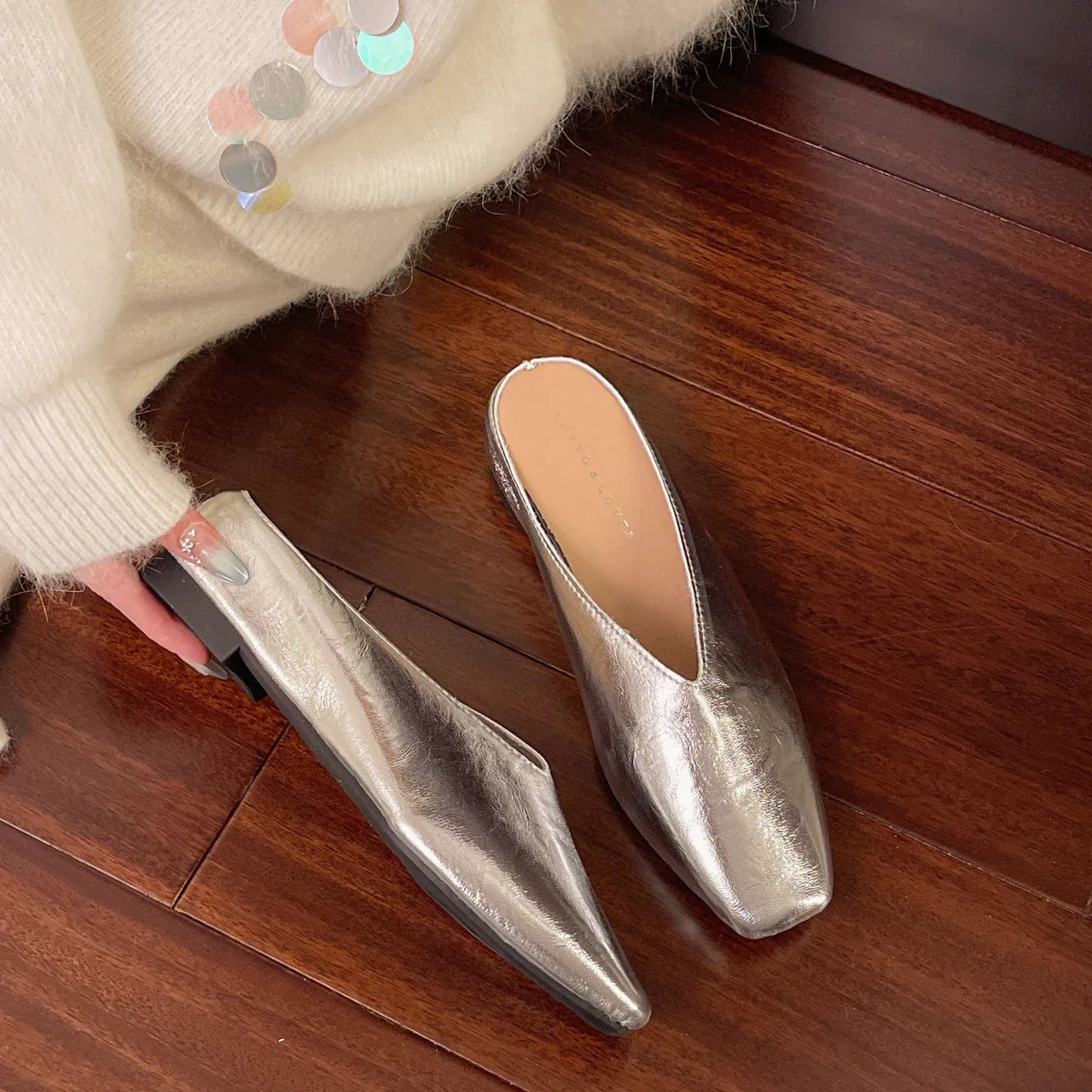 Flats Low-Cut Slip-On for Women