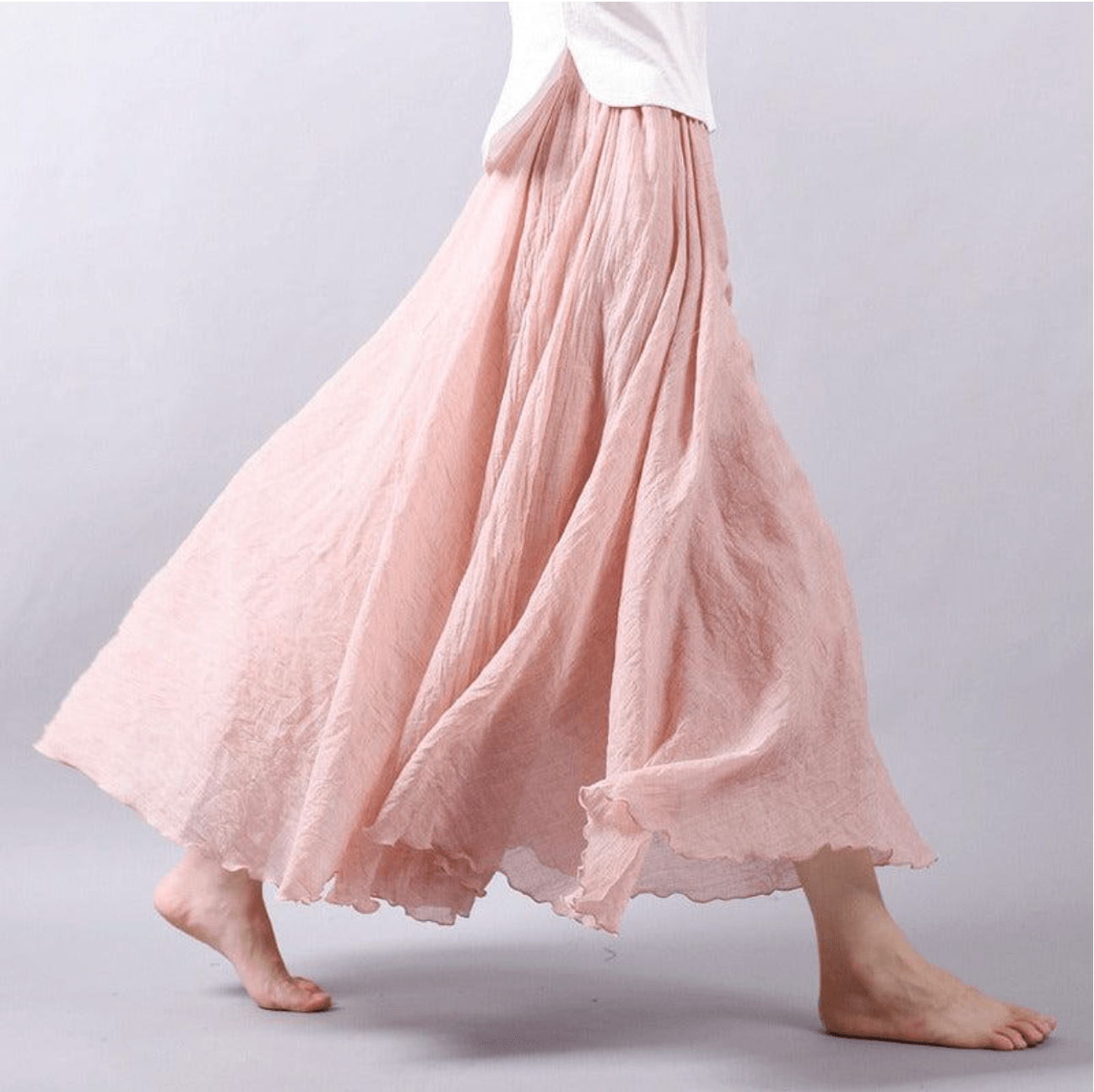 Maxi Skirt Flowing A-Line Design for Women | Perfect for Summer