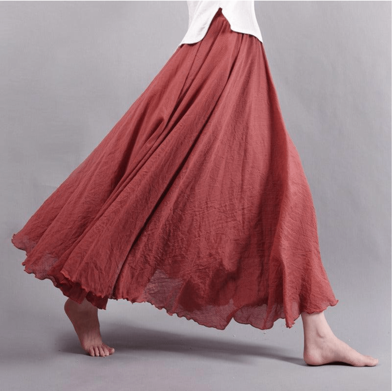 Maxi Skirt Flowing A-Line Design for Women | Perfect for Summer