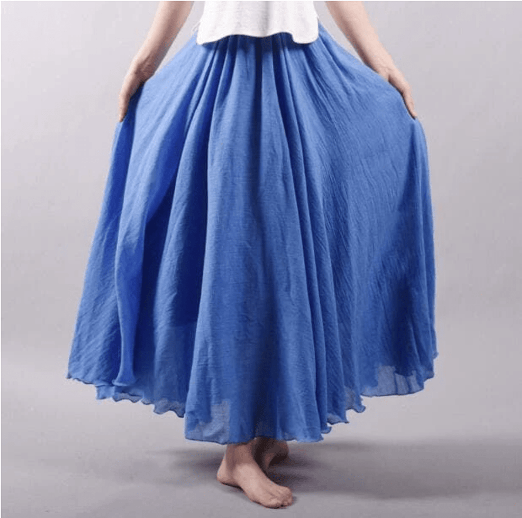 Maxi Skirt Flowing A-Line Design for Women | Perfect for Summer