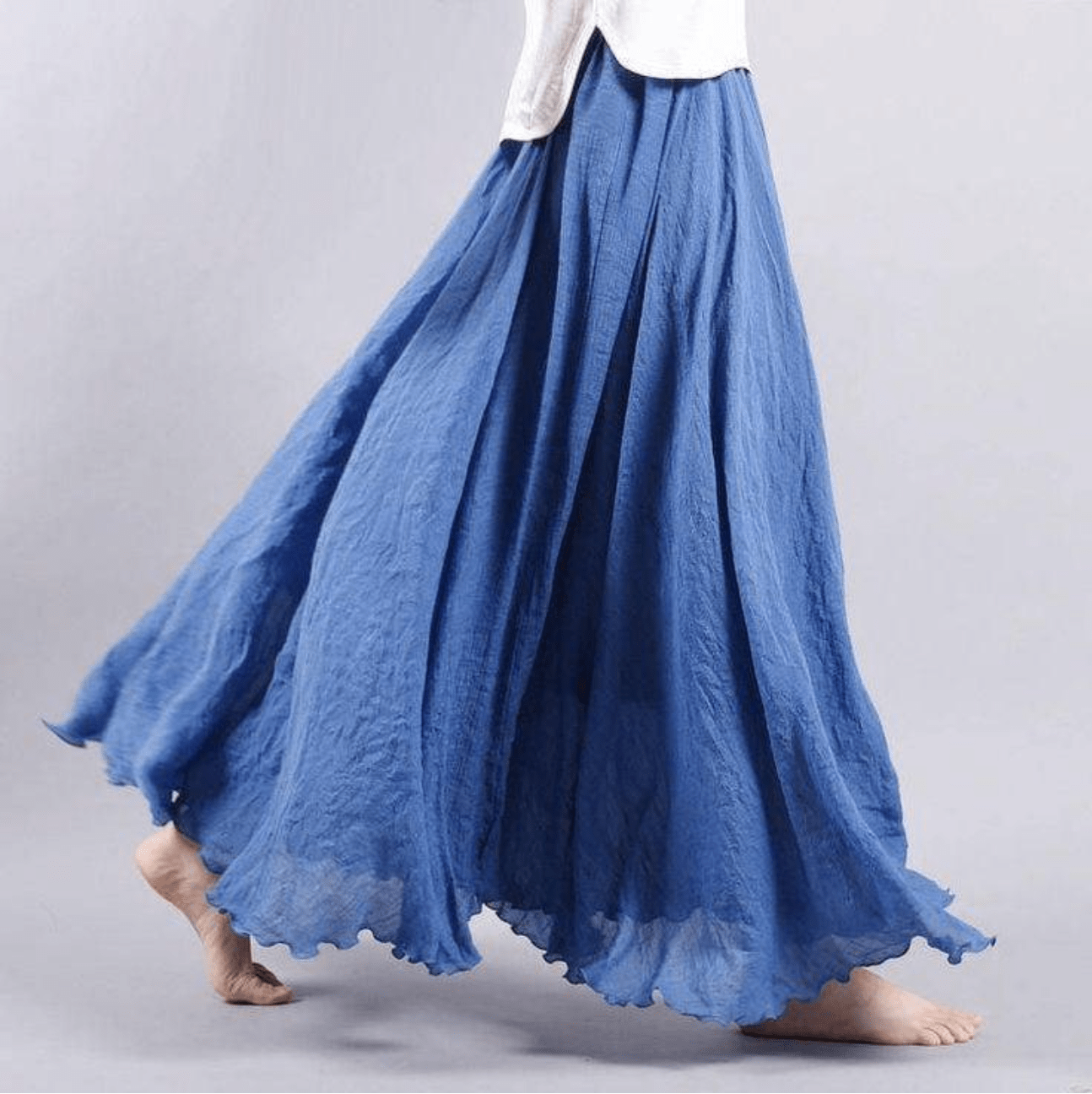 Maxi Skirt Flowing A-Line Design for Women | Perfect for Summer