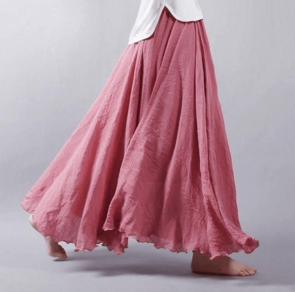 Maxi Skirt Flowing A-Line Design for Women | Perfect for Summer