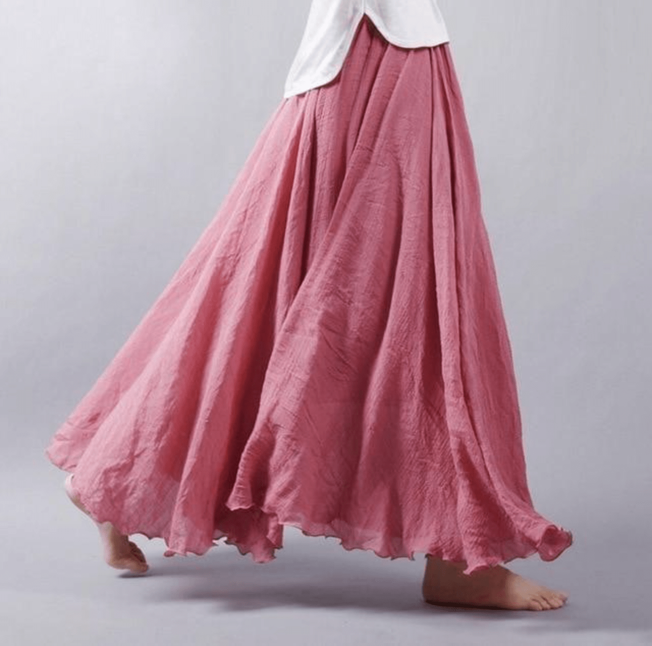 Maxi Skirt Flowing A-Line Design for Women | Perfect for Summer