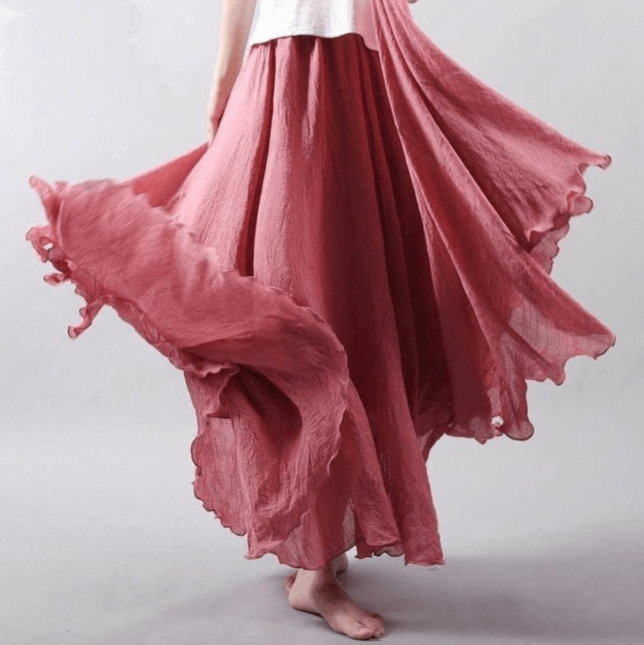 Maxi Skirt Flowing A-Line Design for Women | Perfect for Summer