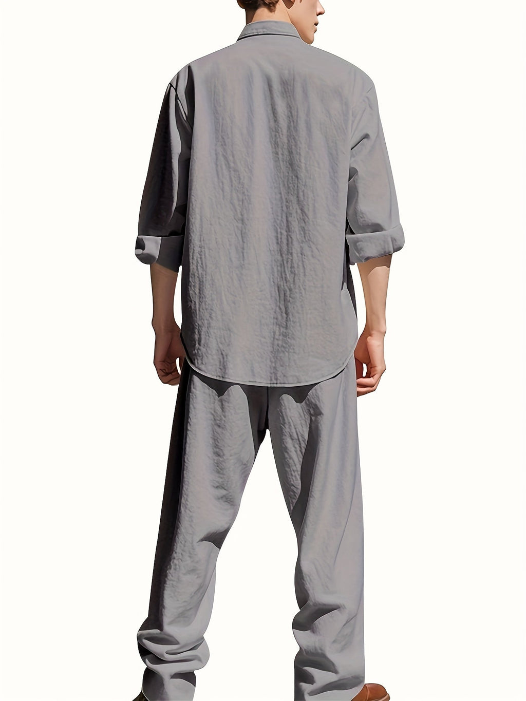 Men's Relaxed Fit Linen Suit | Perfect for Summer