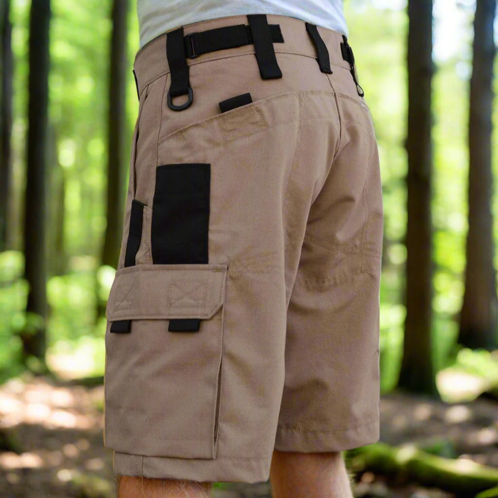 Cargo Shorts Multi-Pocket Zipper Fly for Men | Perfect for Everyday Wear