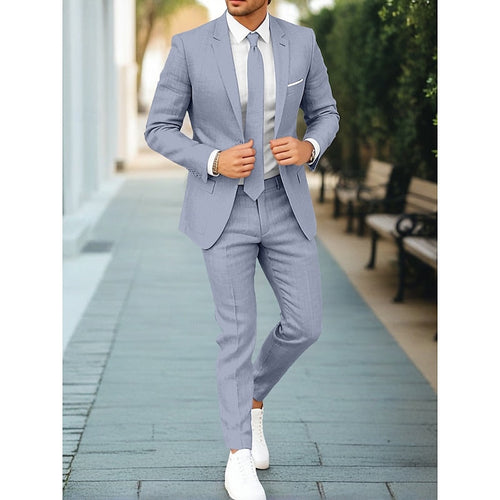 2-Piece Suit Tailored Fit for Men