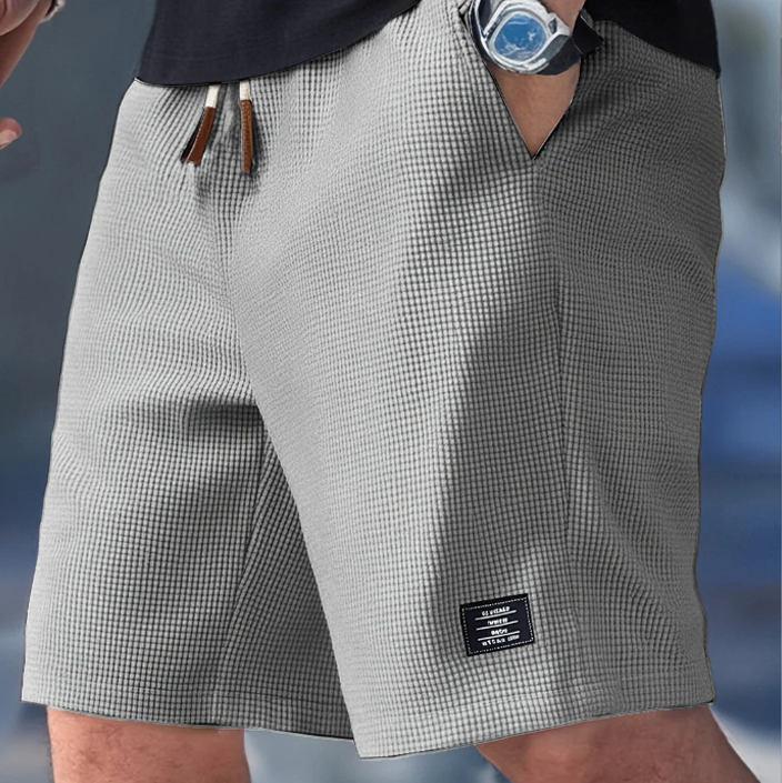 Shorts Waffle-Knit Relaxed Fit for Men | Perfect for Everyday Wear