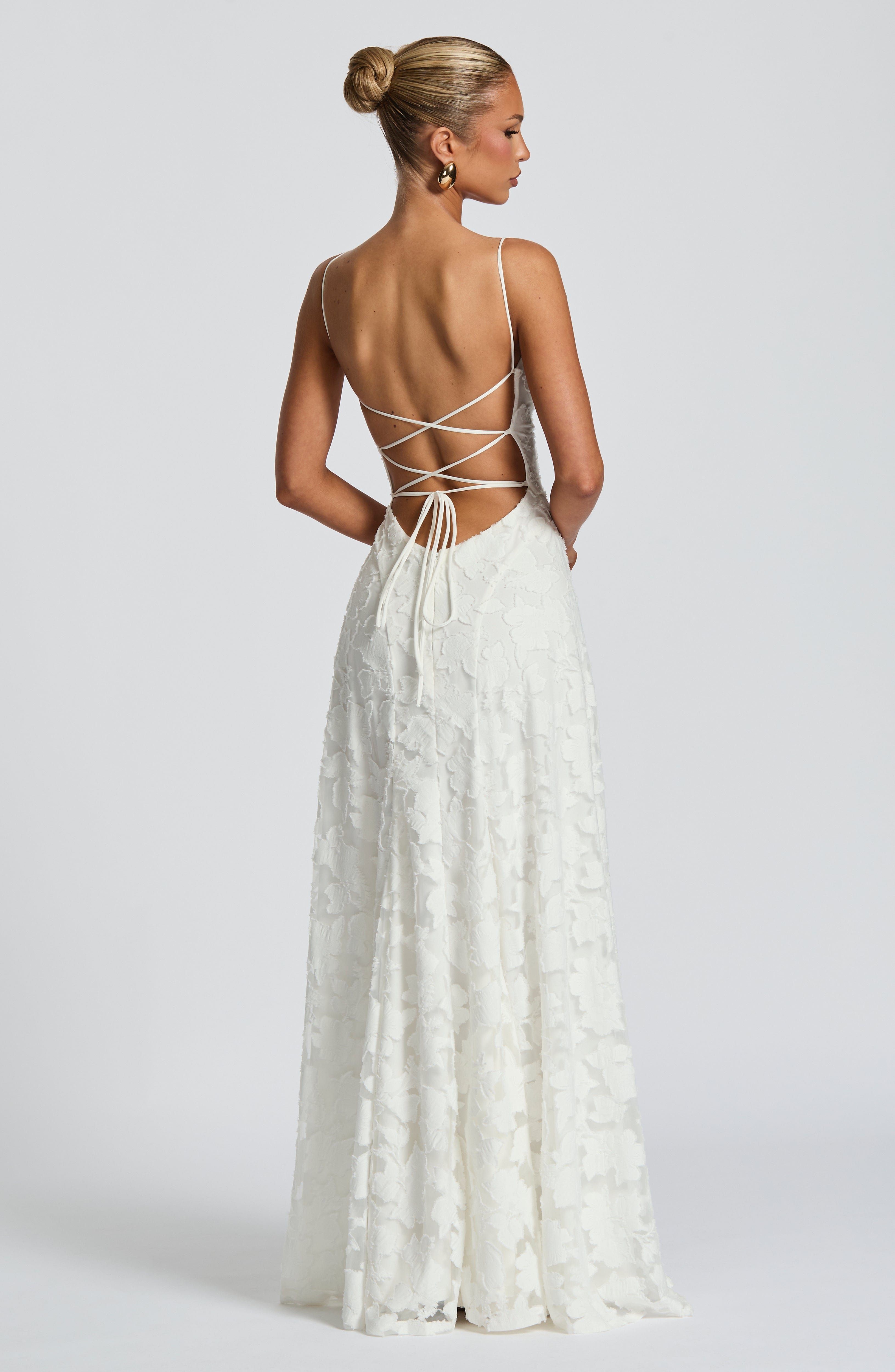 Maxi Dress Draped Neckline for Women | Perfect for Going Out