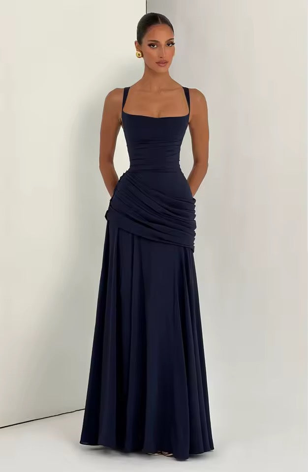 Maxi Dress Sleeveless Waist-Cinching for Women | Perfect for Summer