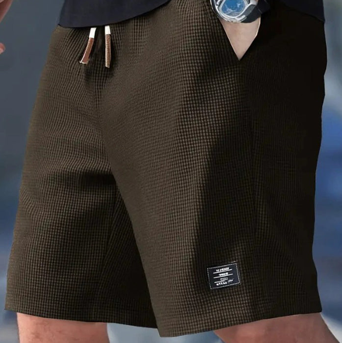 Shorts Waffle-Knit Relaxed Fit for Men | Perfect for Everyday Wear