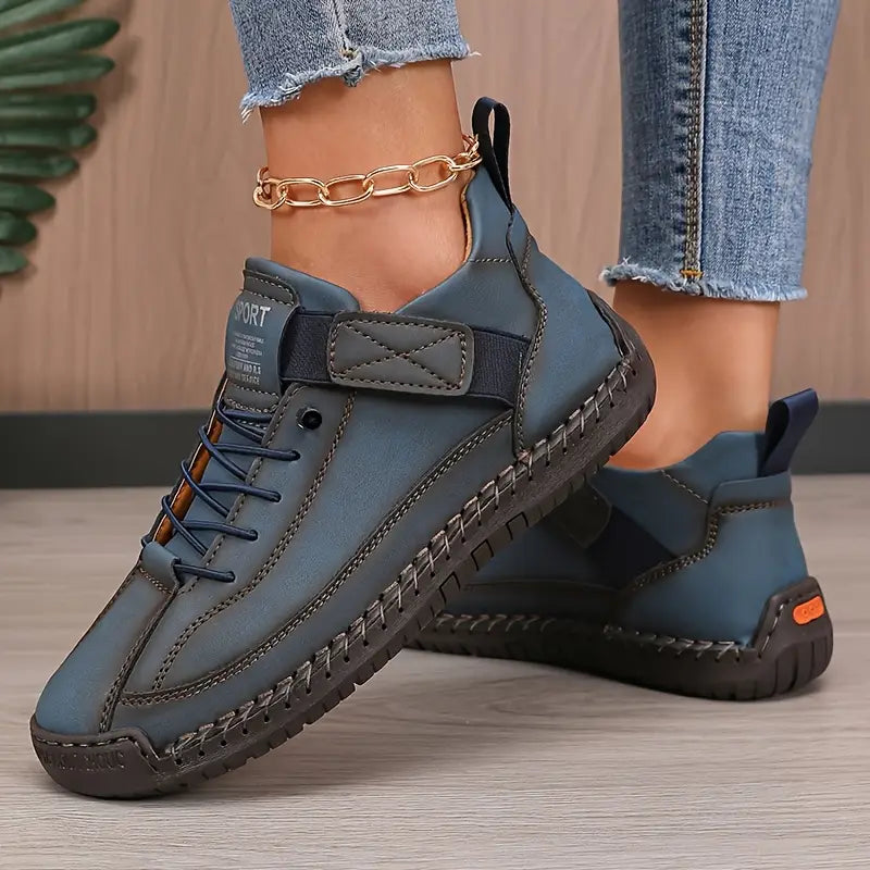 Slip-On Leather Shoes Comfort Fit for Women