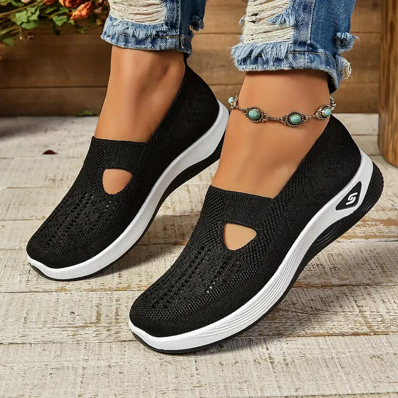 Slip-On Flyknit Shoes for Women | Perfect for Everyday Wear