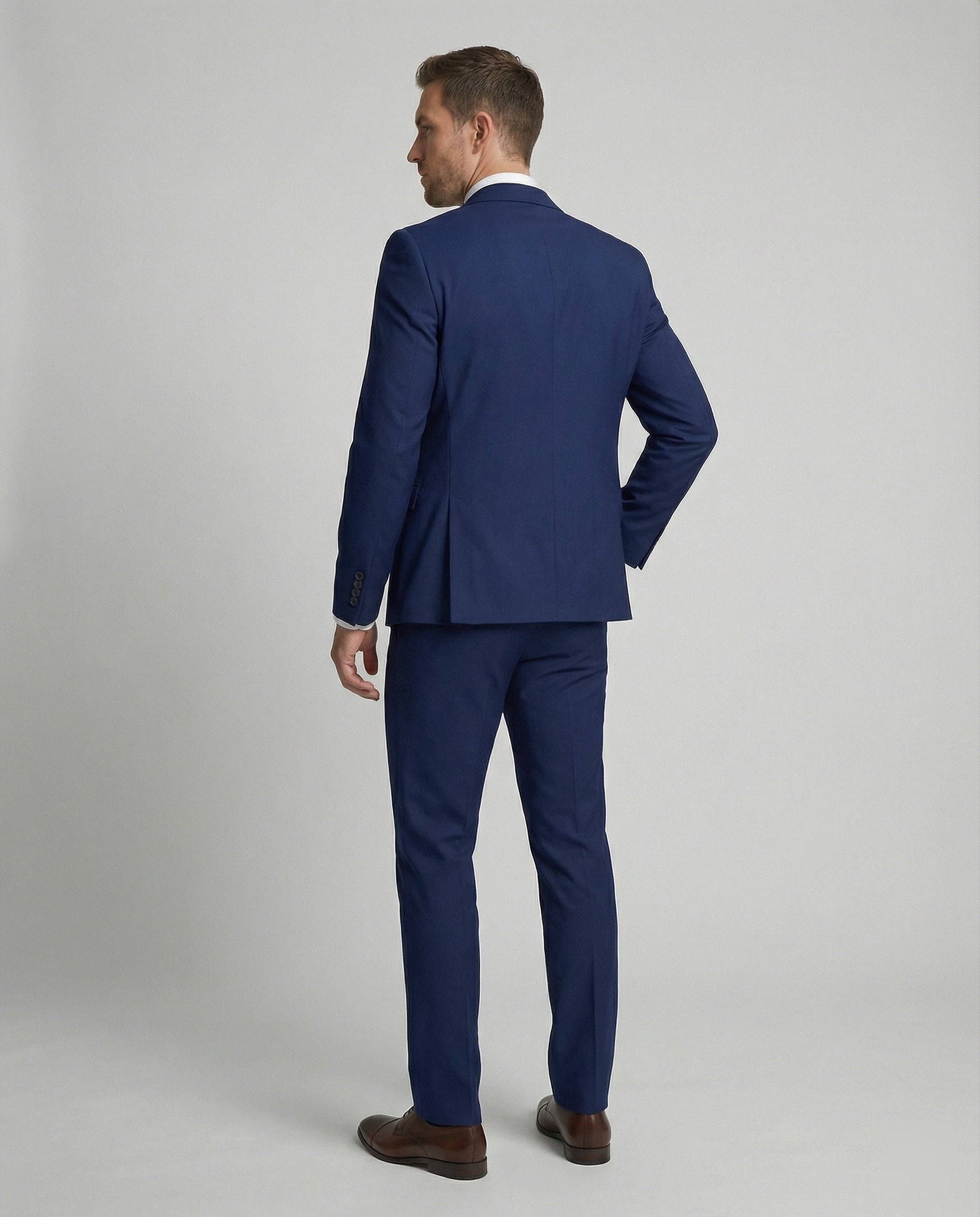 Men's Slim Fit Suit Two-Piece Notch Lapel | Perfect for the Office