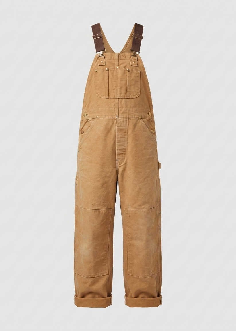 Overalls Multiple Pockets Adjustable Straps for Women