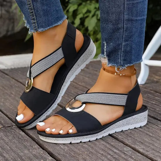Beach Sandals Rubber Sole Breathable for Women | Perfect for Summer
