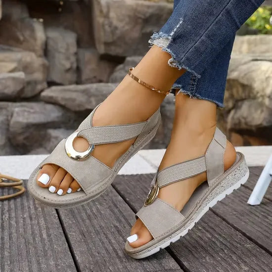 Beach Sandals Rubber Sole Breathable for Women | Perfect for Summer