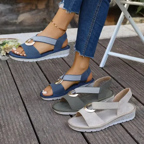 Beach Sandals Rubber Sole Breathable for Women | Perfect for Summer