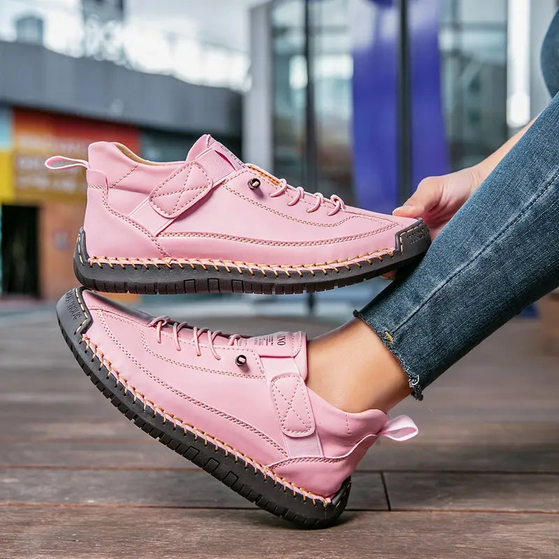 Slip-On Leather Shoes Comfort Fit for Women
