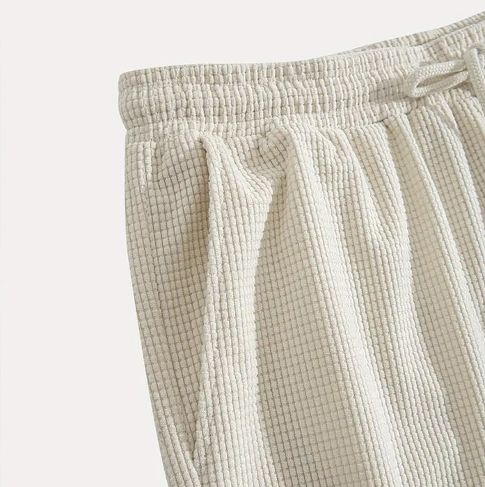 Shorts Waffle-Knit Relaxed Fit for Men | Perfect for Everyday Wear