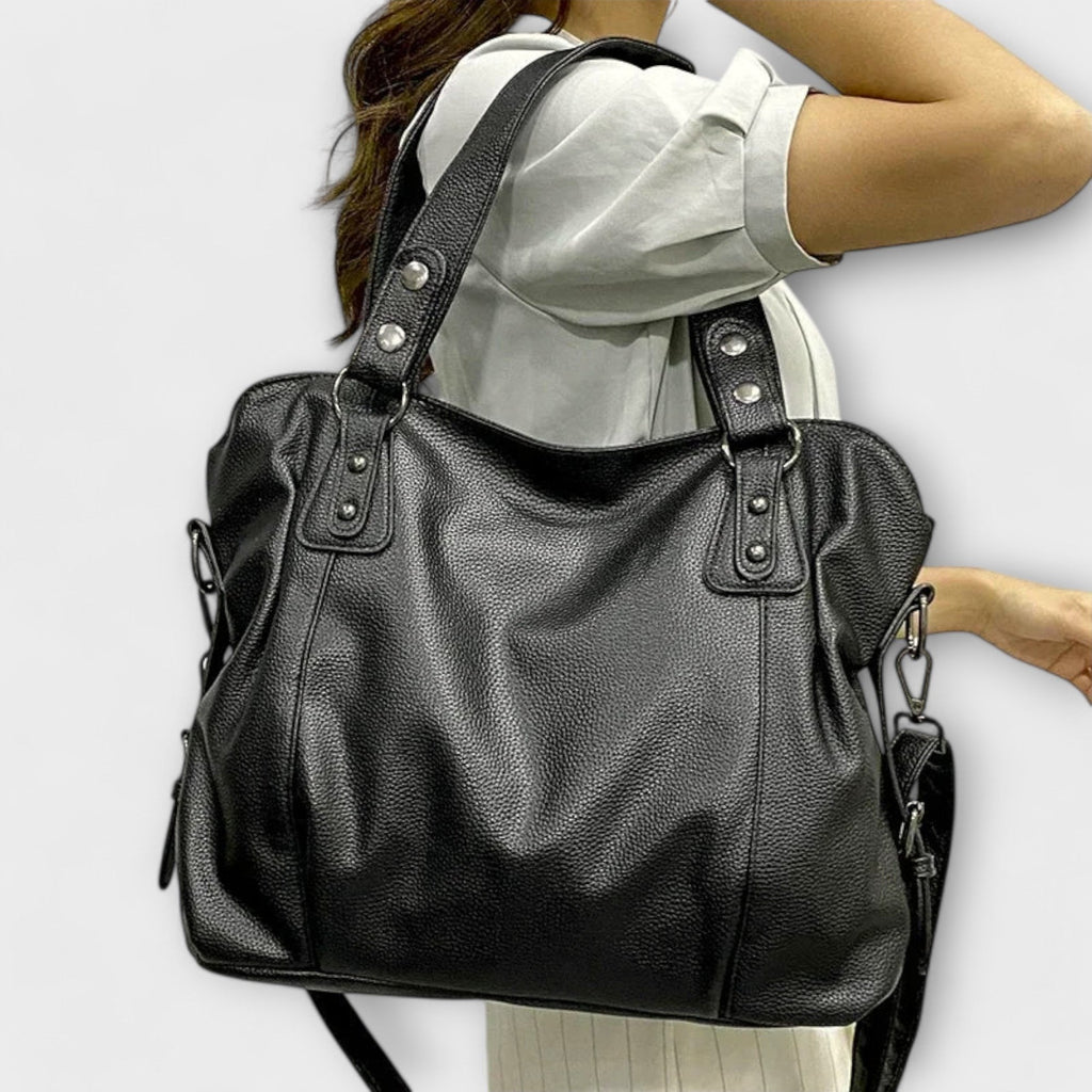 Shoulder Bag Vegan Leather Large Capacity for Women