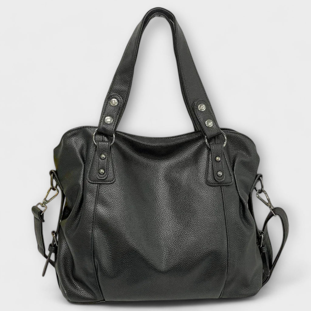 Shoulder Bag Vegan Leather Large Capacity for Women
