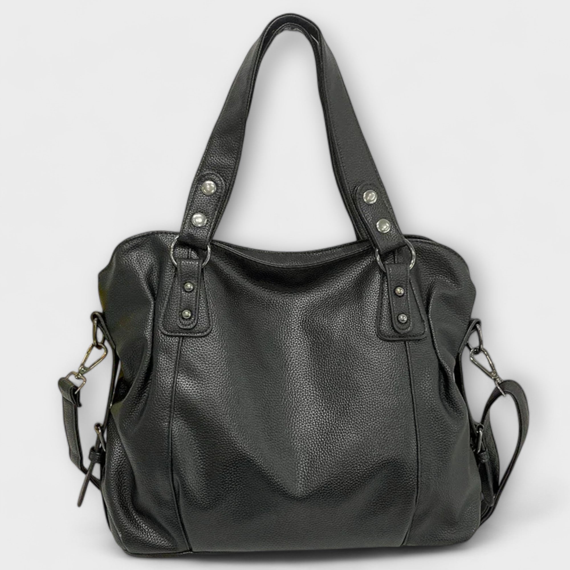 Shoulder Bag Vegan Leather Large Capacity for Women